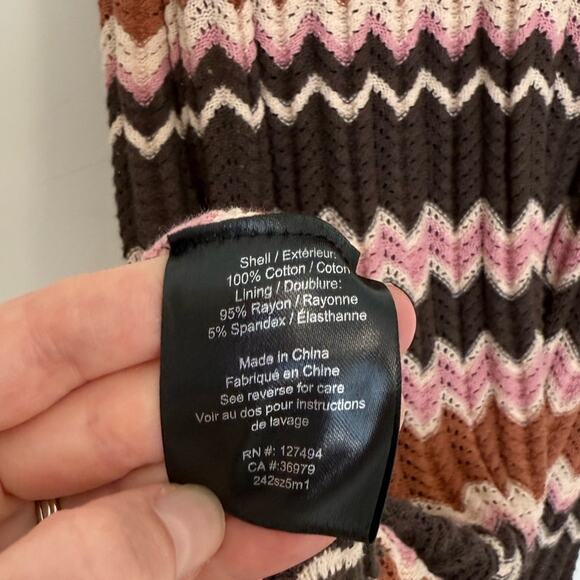 NWT NEW Heartloom Bennet Crochet Zig Zag Maxi Dress - Picture 8 of 8